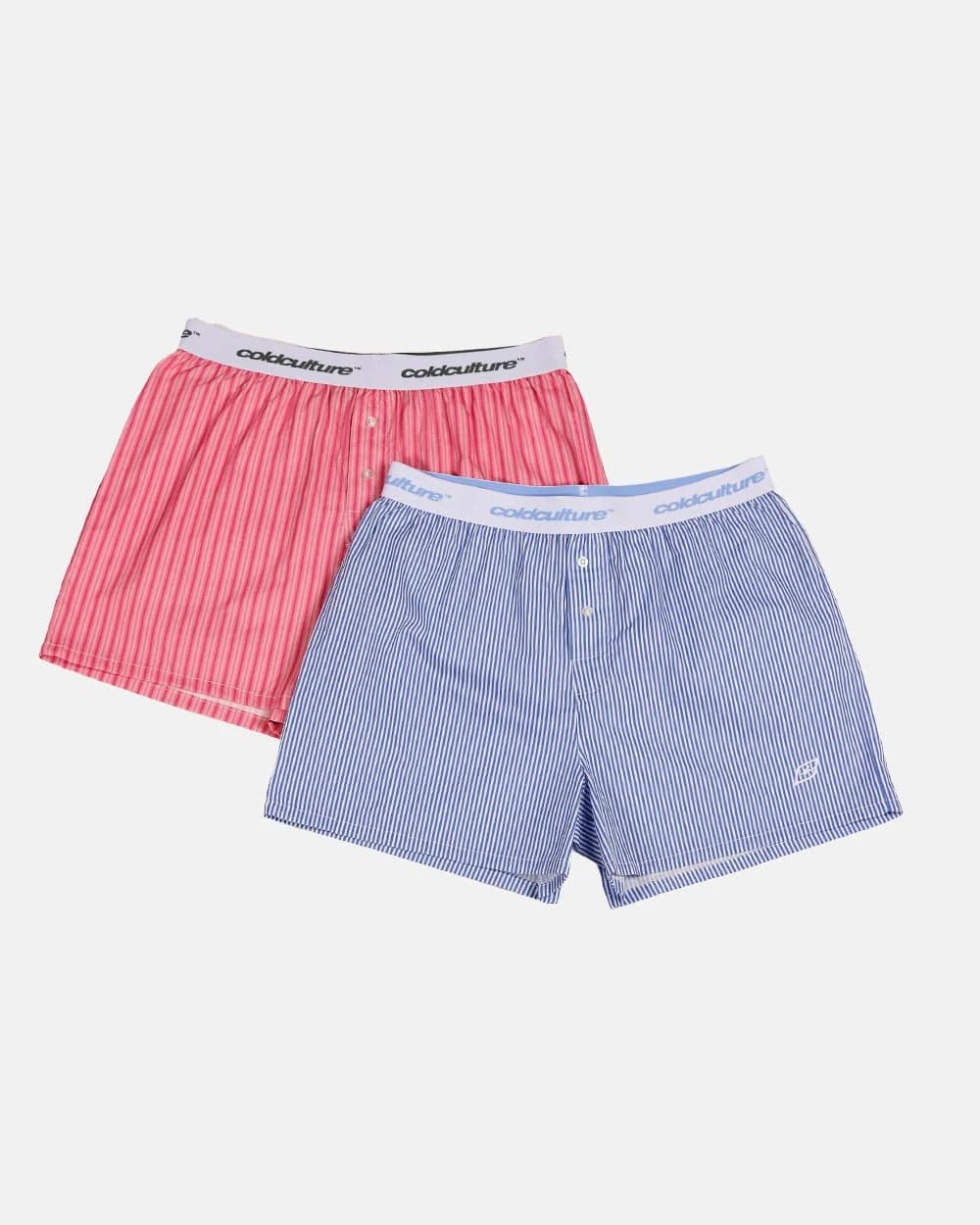BOXERS STRIPED PACK PINK/BLUE STRIPES by COLD CULTURE