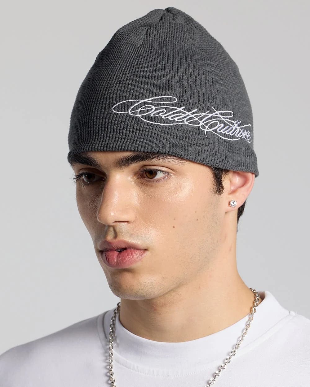 WAFFLE BEANIE BLACK 3