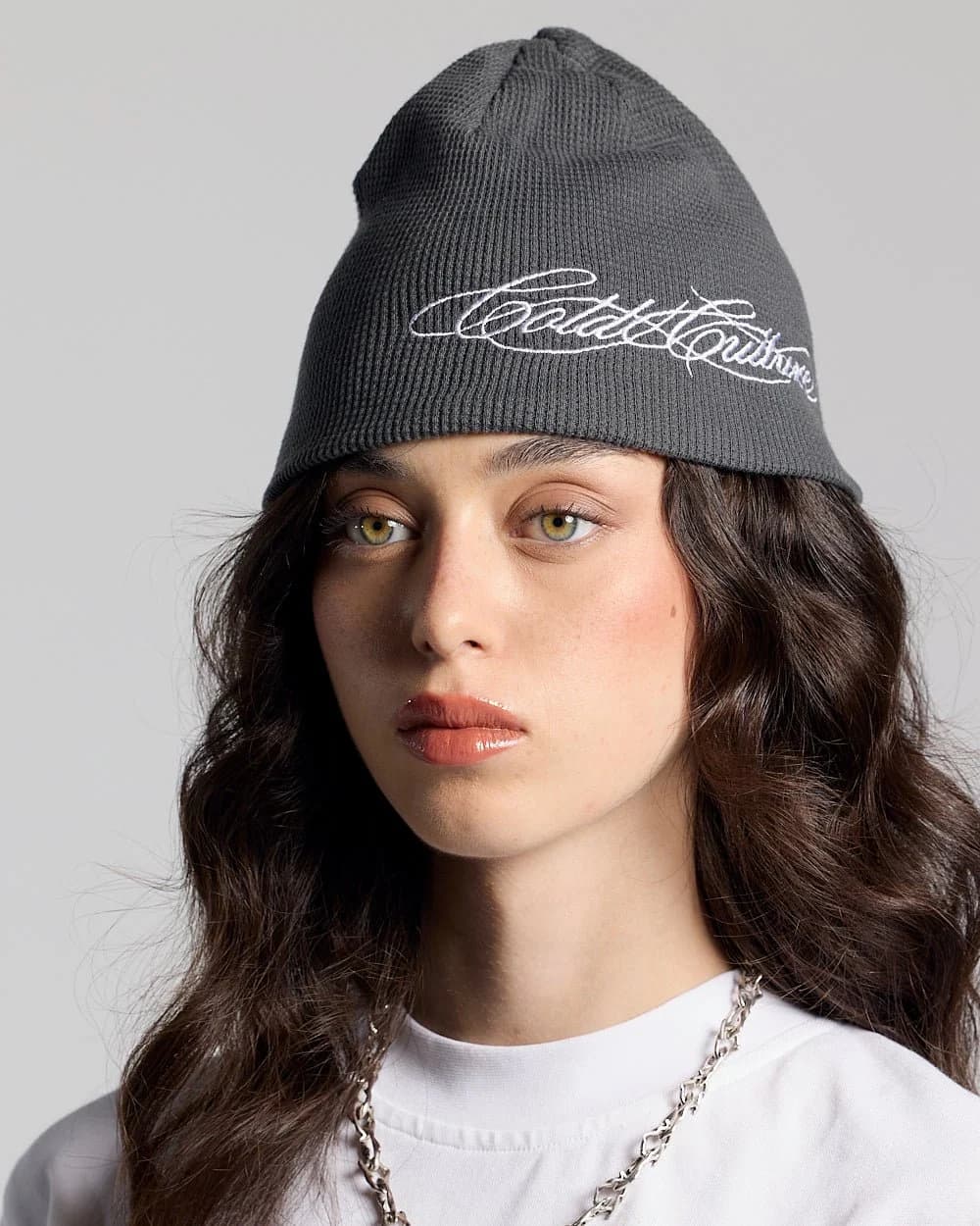 WAFFLE BEANIE BLACK 4