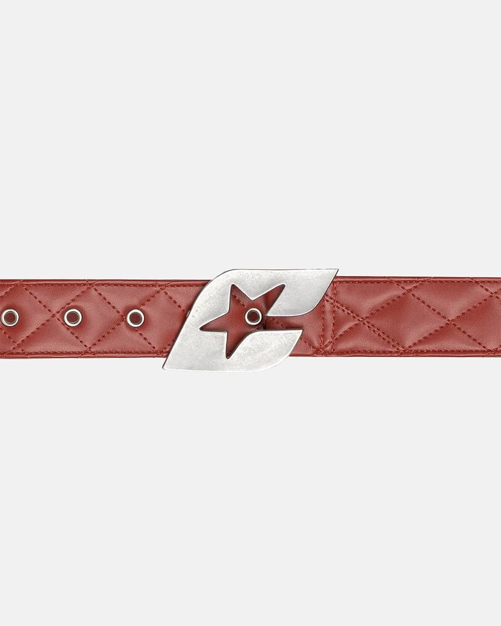 HIGH CLASS LEATHER BELT RED 3