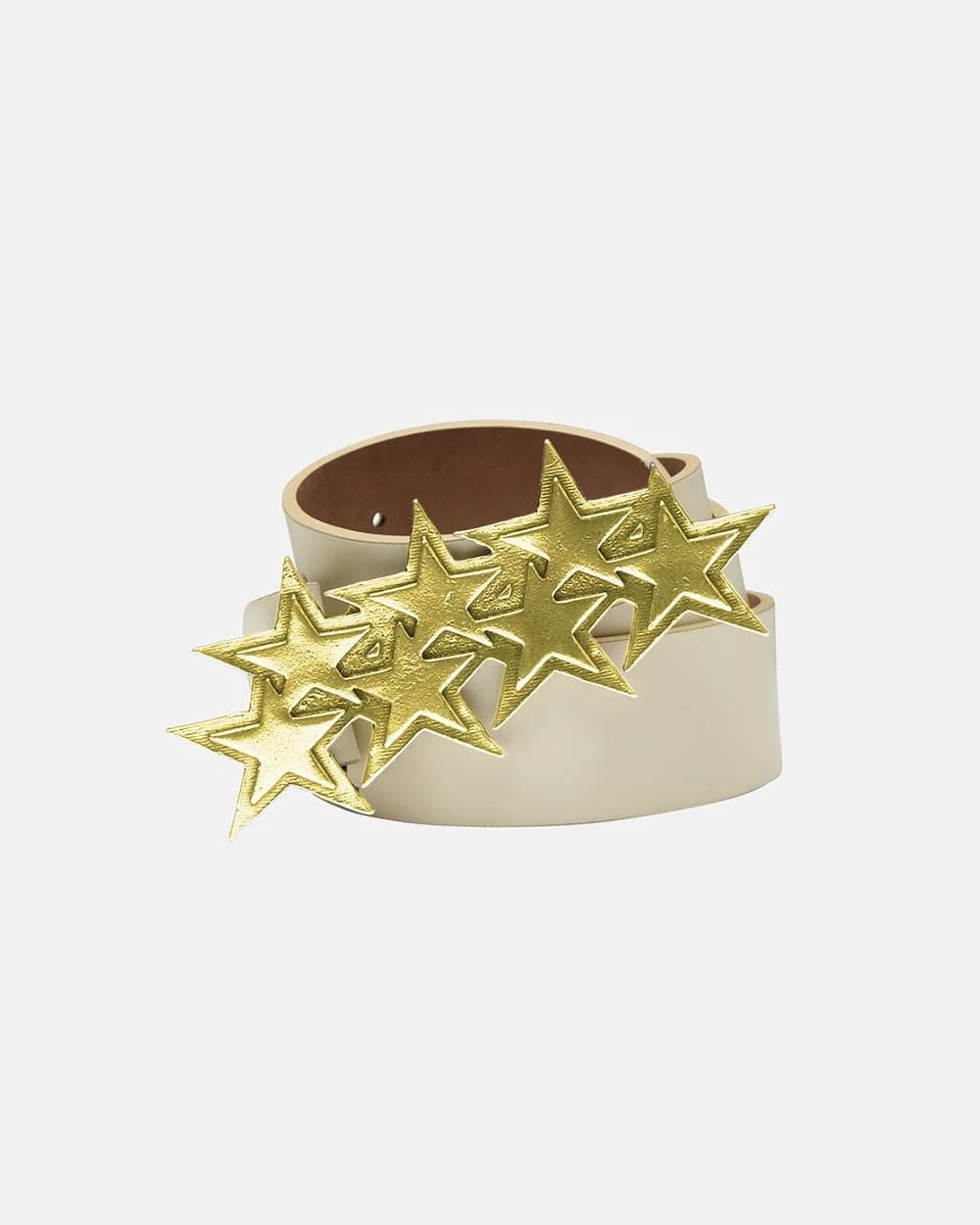 STARS LEATHER BELT CREAM by COLD CULTURE