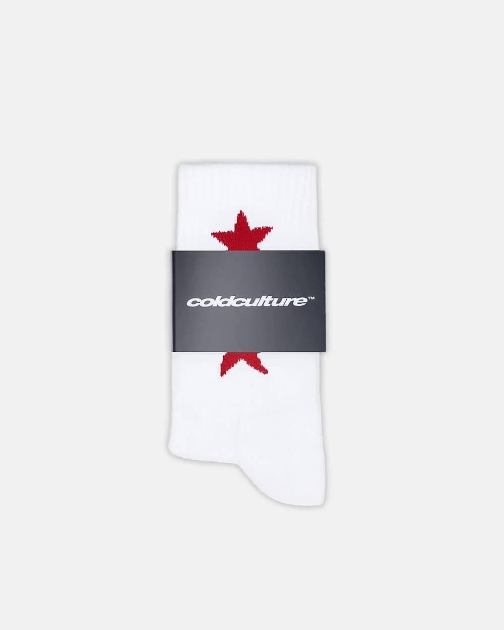 STARRY SOCKS RED/WHITE 2