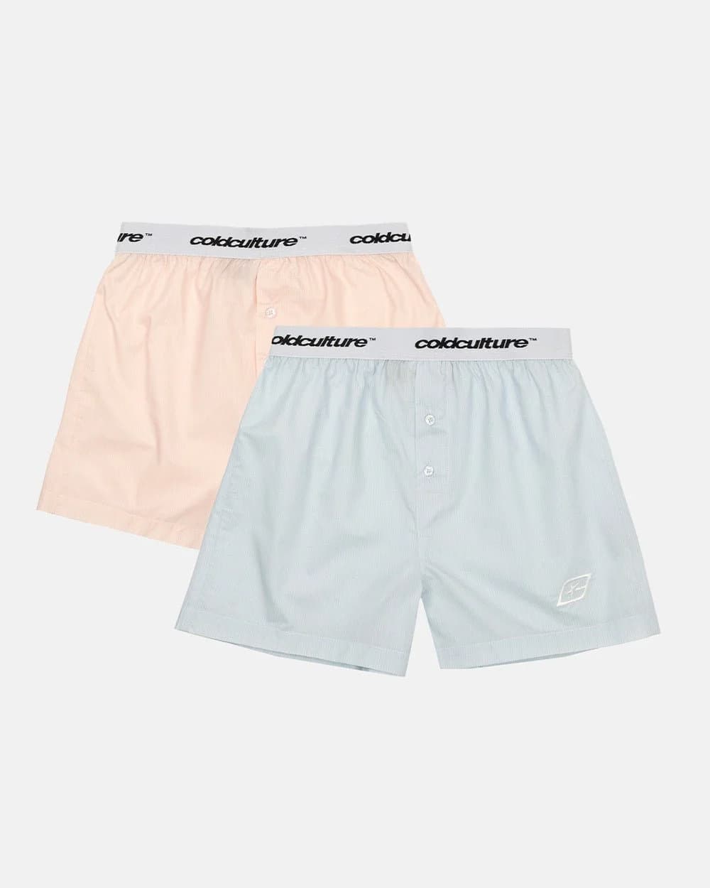 CLASSIC BOXERS PACK BABY BLUE & PINK by COLD CULTURE