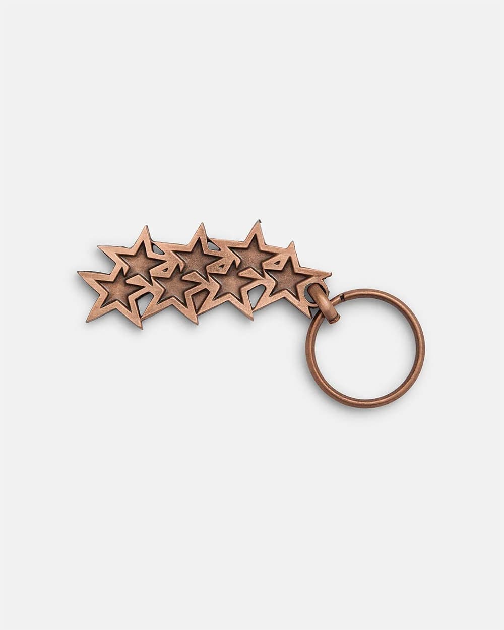 STARS KEYCHAIN METAL COPPER by COLD CULTURE