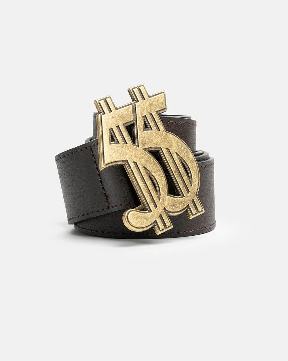 55 DOLLAR BELT BROWN by COLD CULTURE
