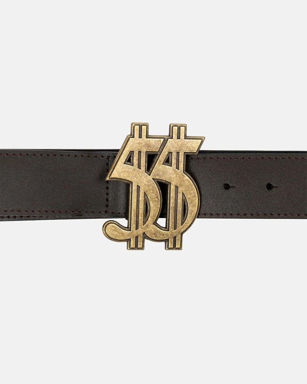 55 DOLLAR BELT BROWN 3