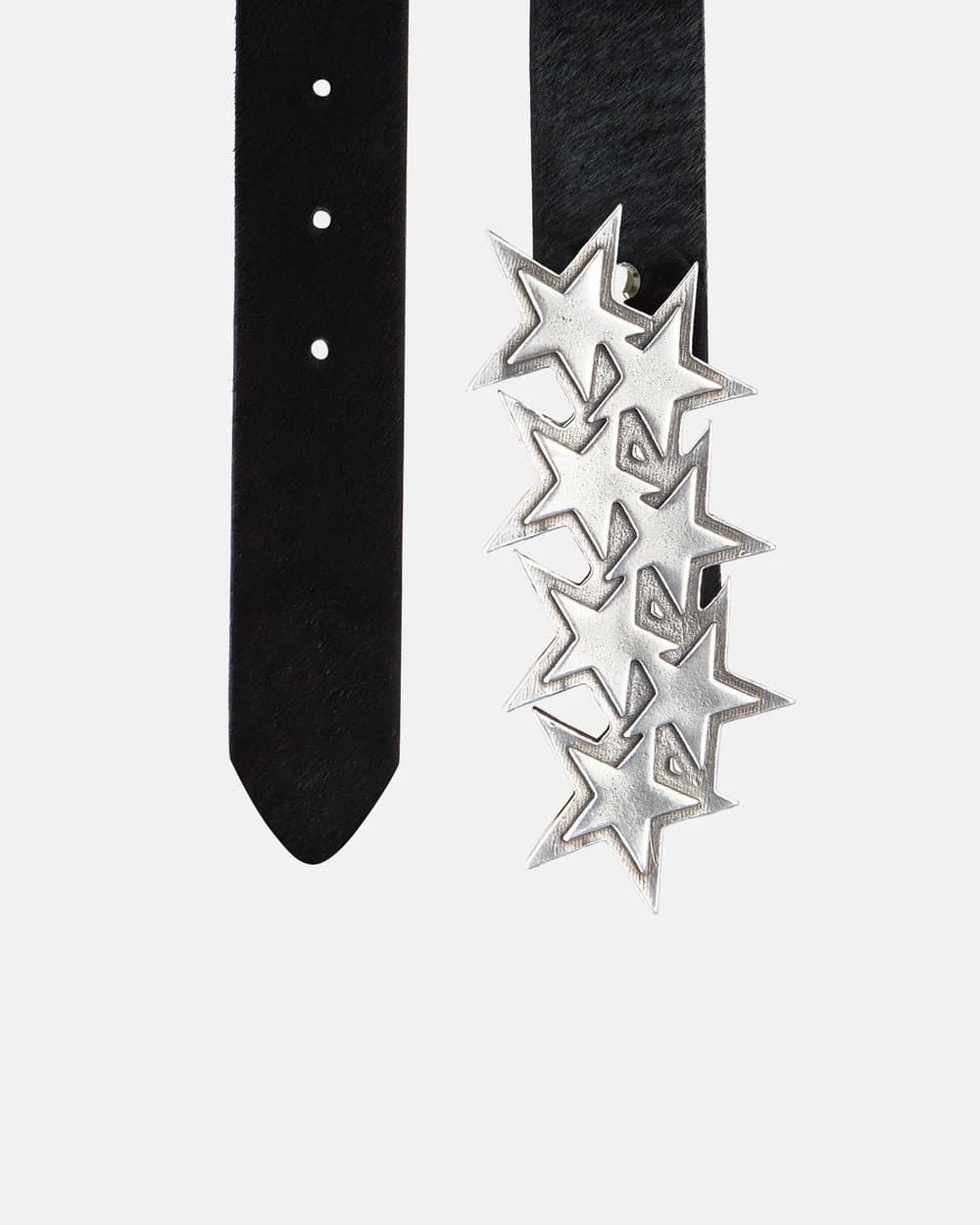 STARS LEATHER BELT FUR LINED 2