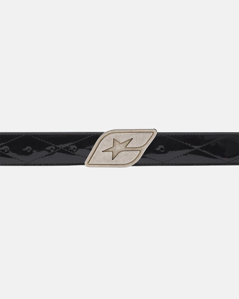 ORIGINAL LEATHER BELT GLOSSY BLACK by COLD CULTURE