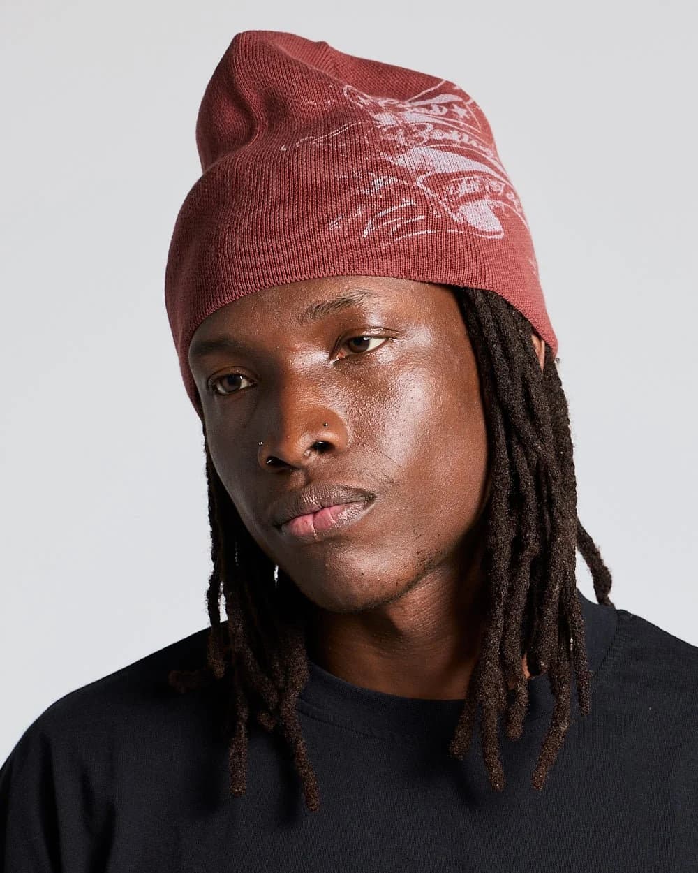 BURN ICONS BEANIE BROWN 3