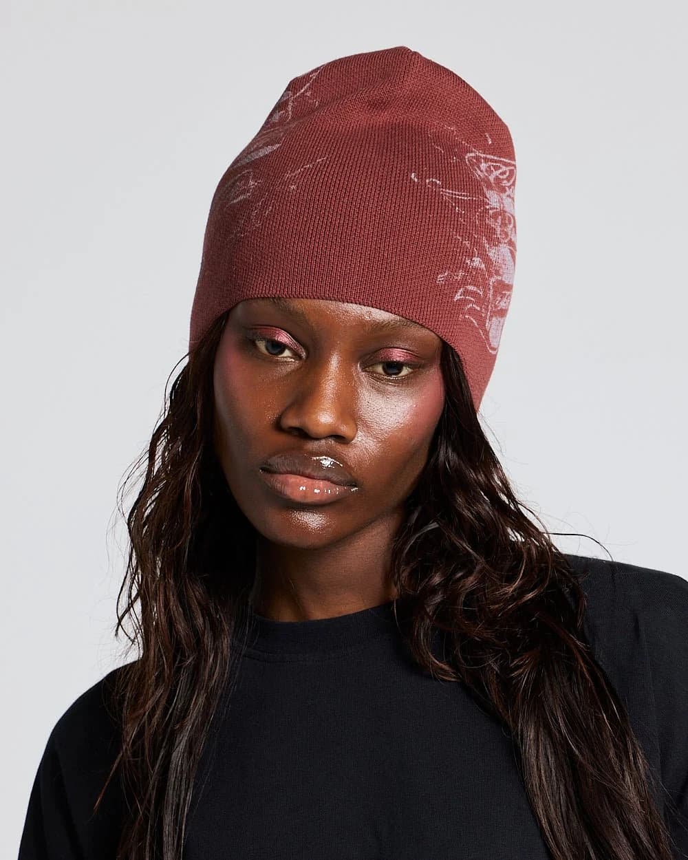BURN ICONS BEANIE BROWN 4