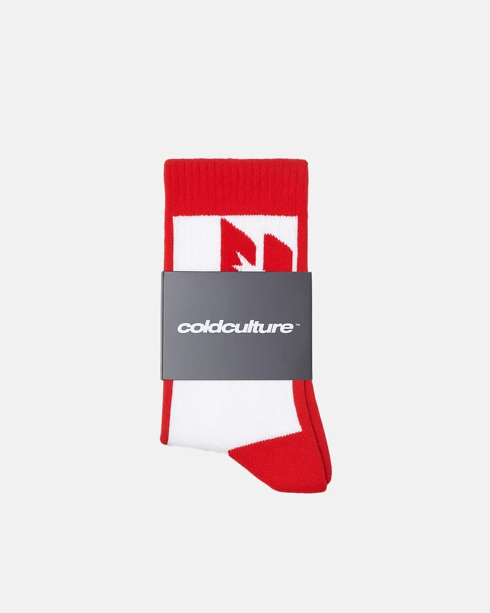 SILHOUETTE SOCKS VIVID RED/ WHITE 2