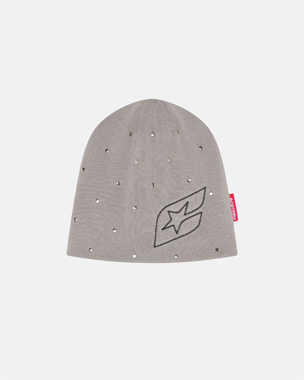 STUDS BEANIE GREY by COLD CULTURE