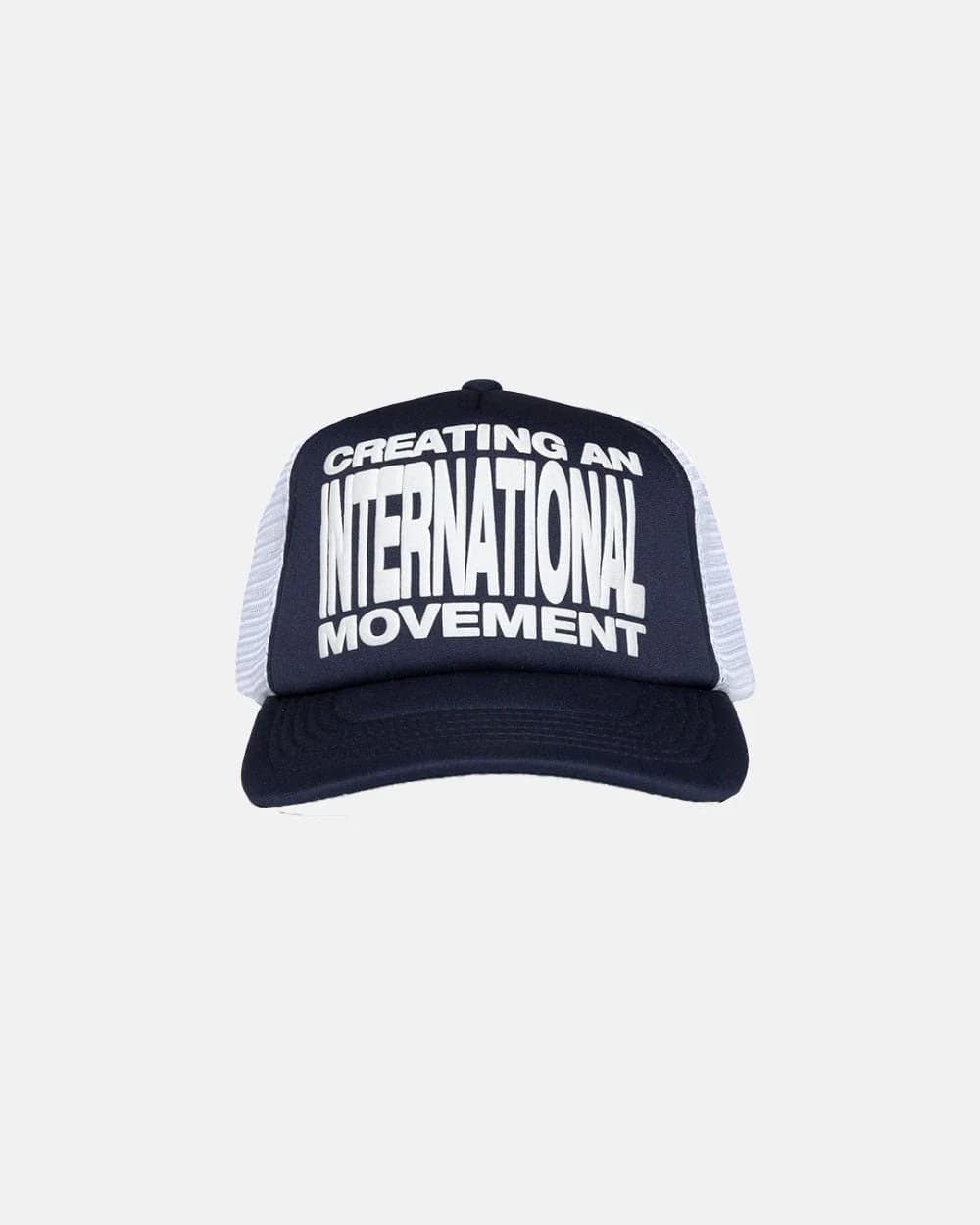 TYPE MODIFICATION TRUCKER CAP BLACKISH BLUE by COLD CULTURE
