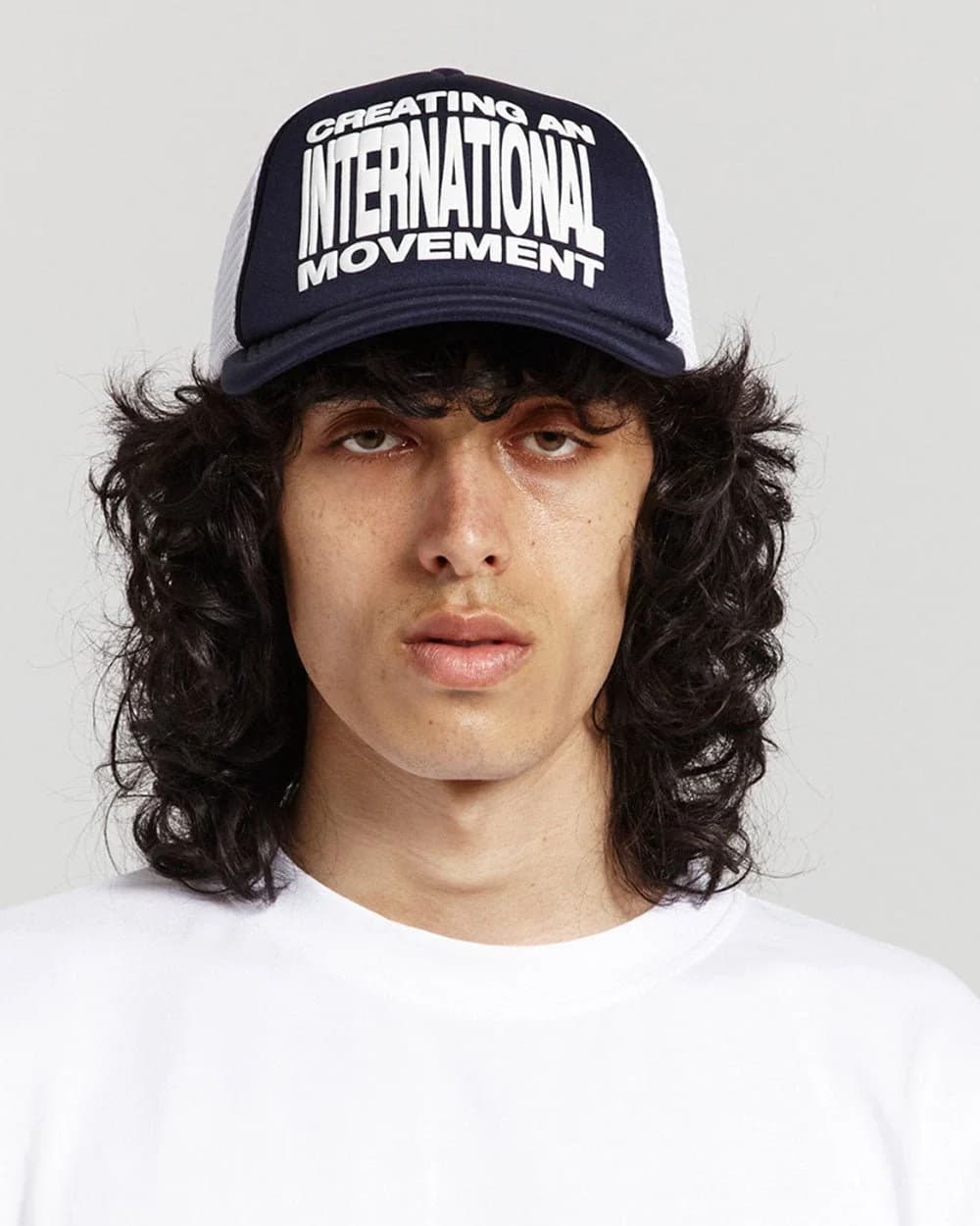 TYPE MODIFICATION TRUCKER CAP BLACKISH BLUE 3