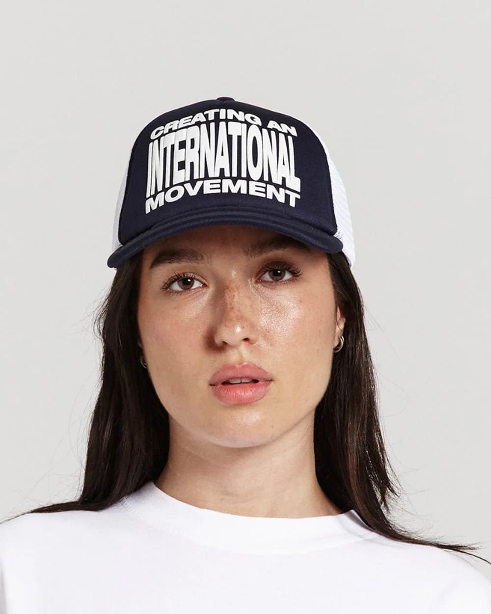 TYPE MODIFICATION TRUCKER CAP BLACKISH BLUE 5
