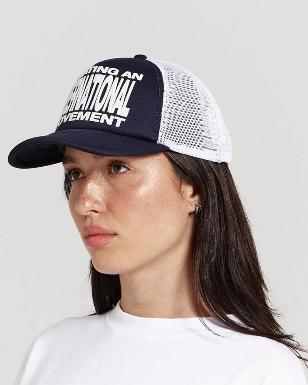 TYPE MODIFICATION TRUCKER CAP BLACKISH BLUE 6