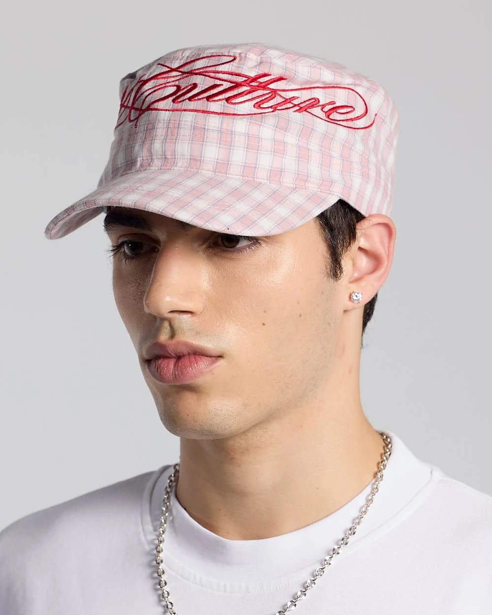 SCRIPT CAP PINK 4