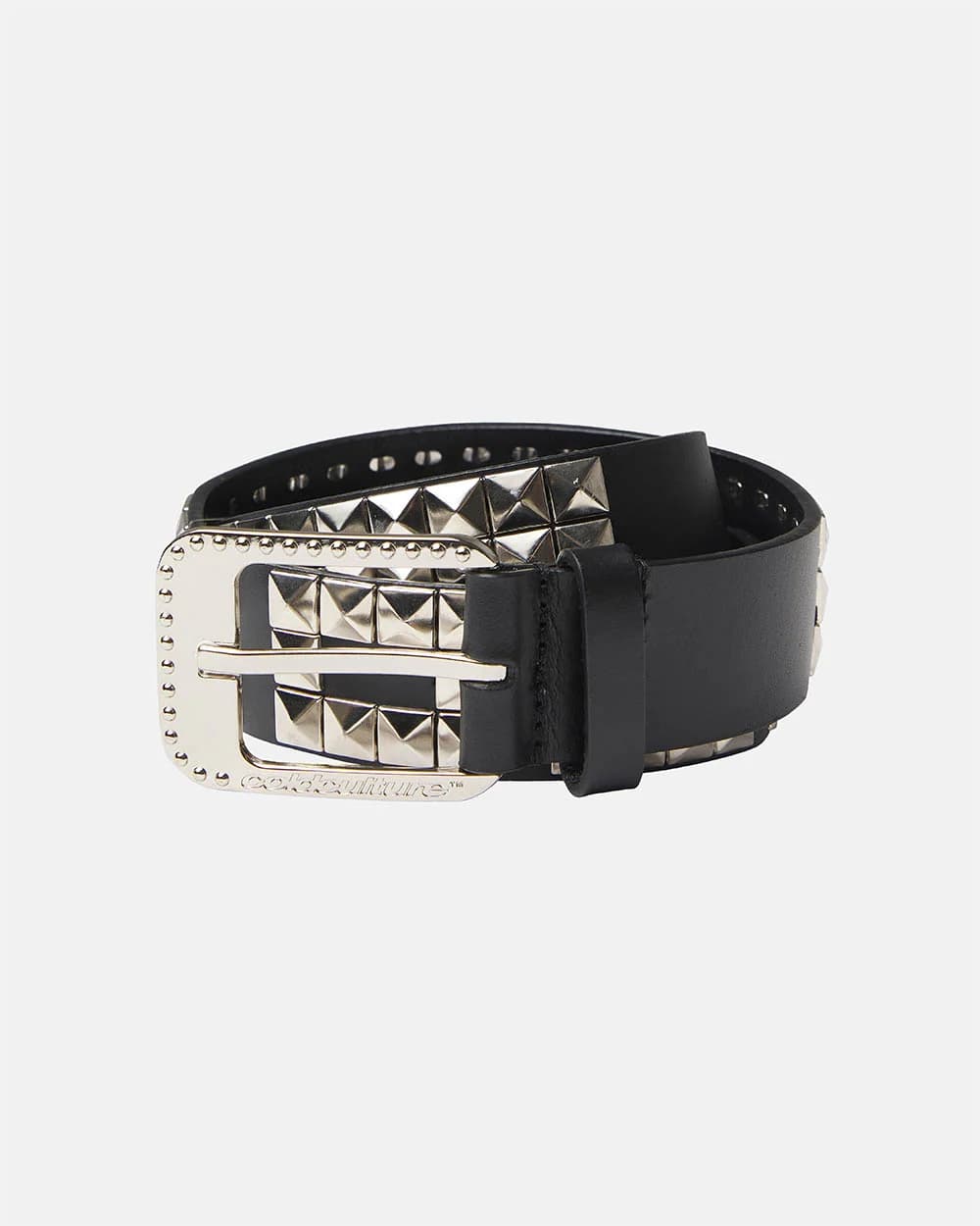 EMMO LEATHER BELT BLACK by COLD CULTURE