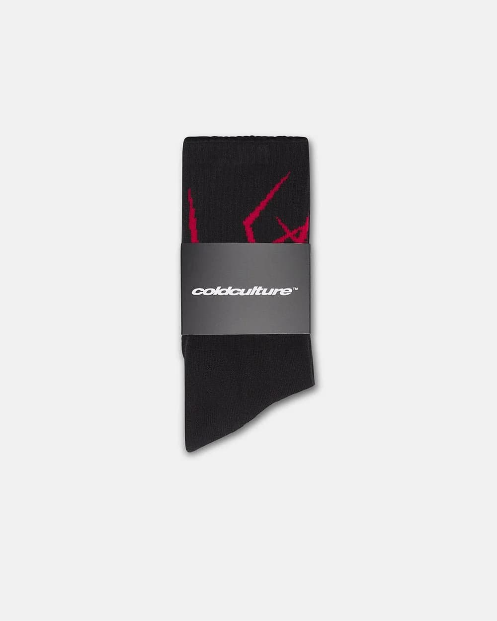 BRAMBLES SOCKS BLACK & RED by COLD CULTURE