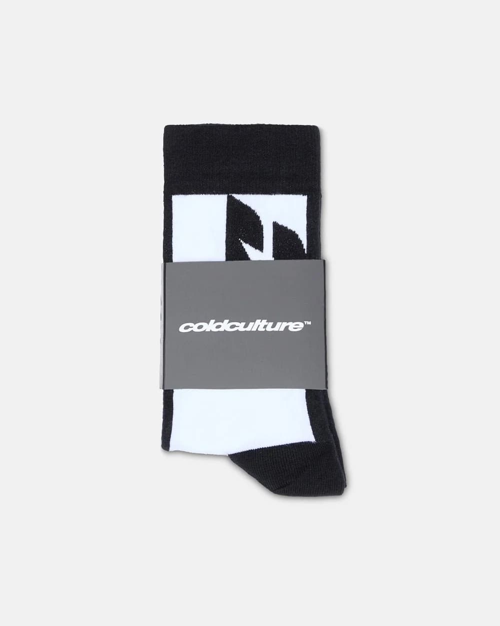 SILHOUETTE SOCKS BLACK/ WHITE 2
