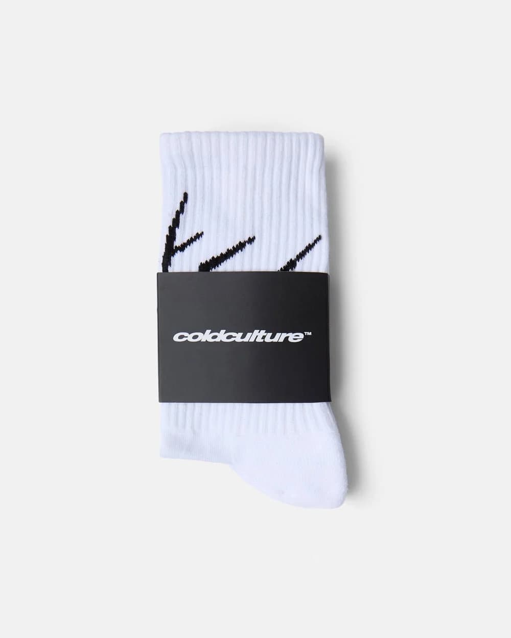 BRAMBLES SOCKS WHITE/BLACK 2