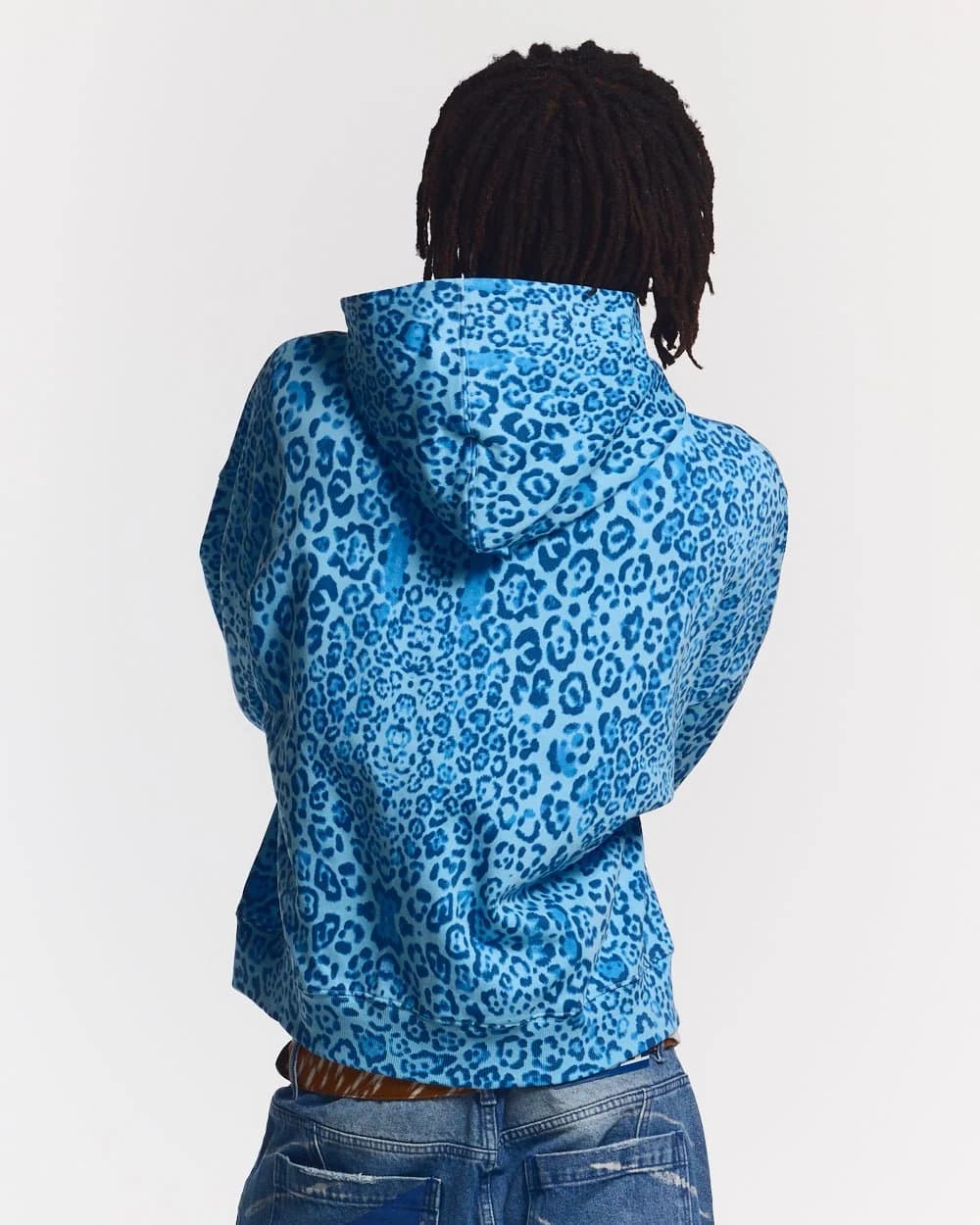 NOCTURNE BEAST ZIP HOODIE BLUE 4