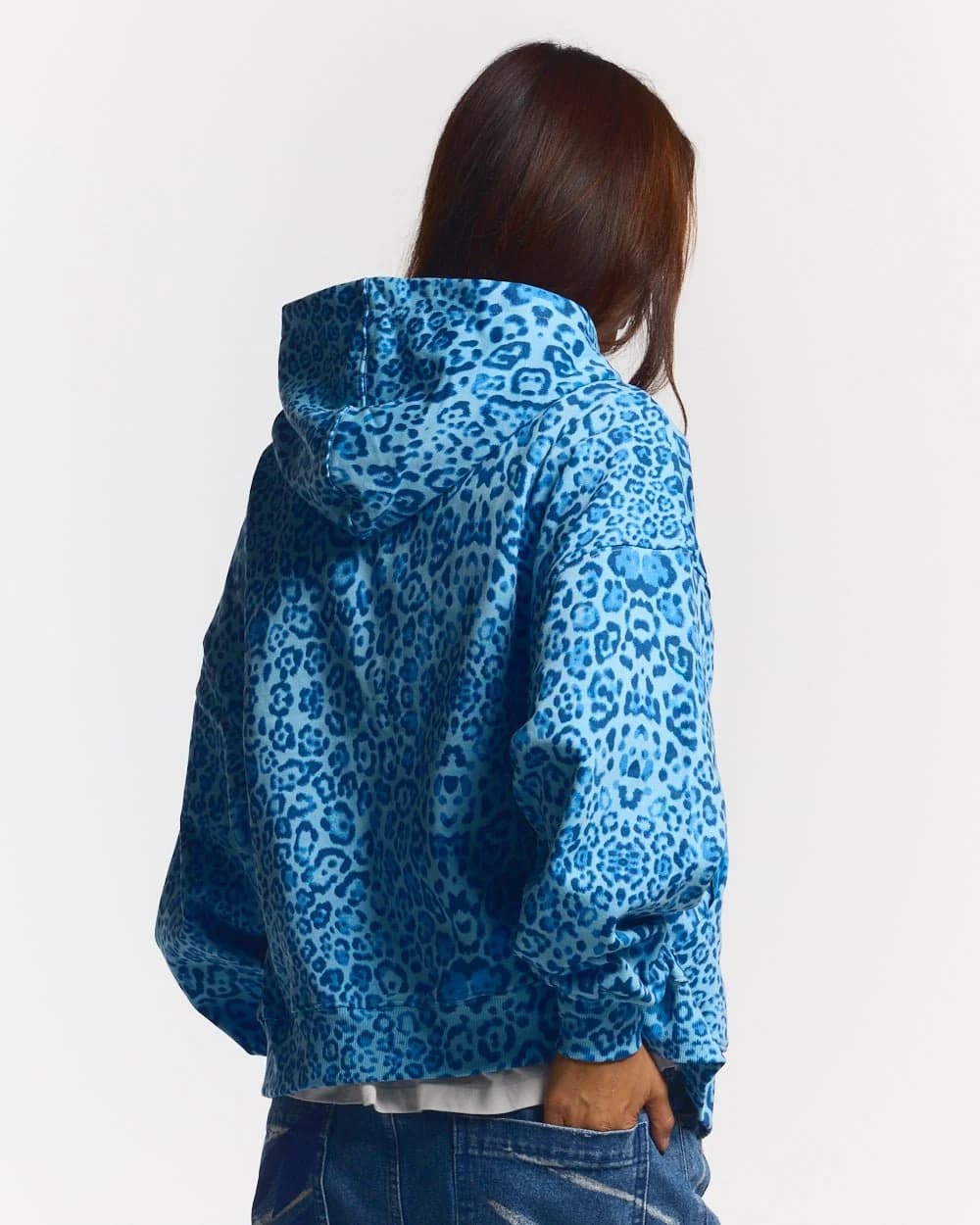 NOCTURNE BEAST ZIP HOODIE BLUE 6