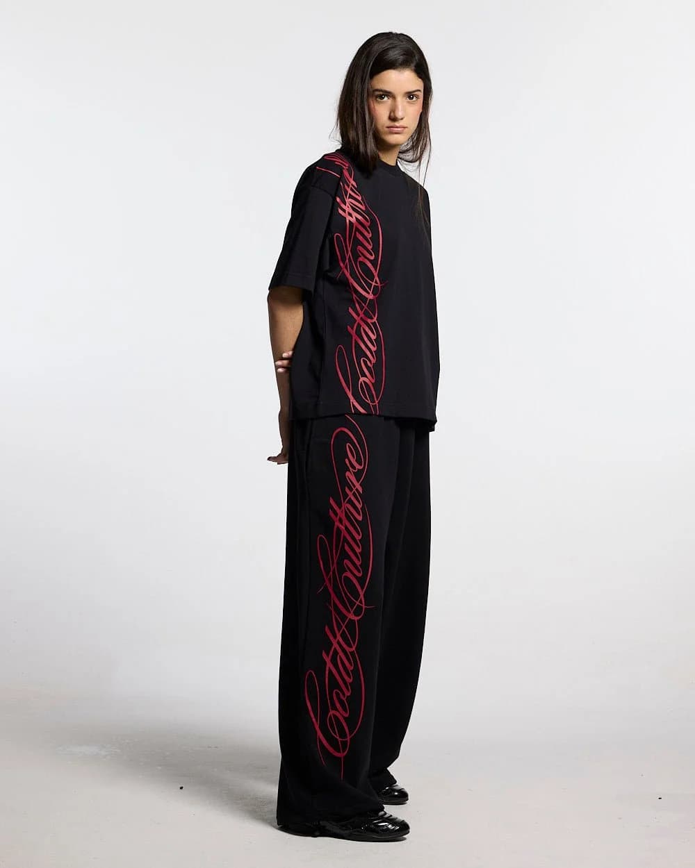 SCRIPT TEE BLACK by COLD CULTURE