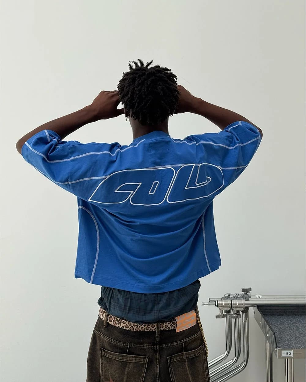 ROLLER TEE BLUE 7