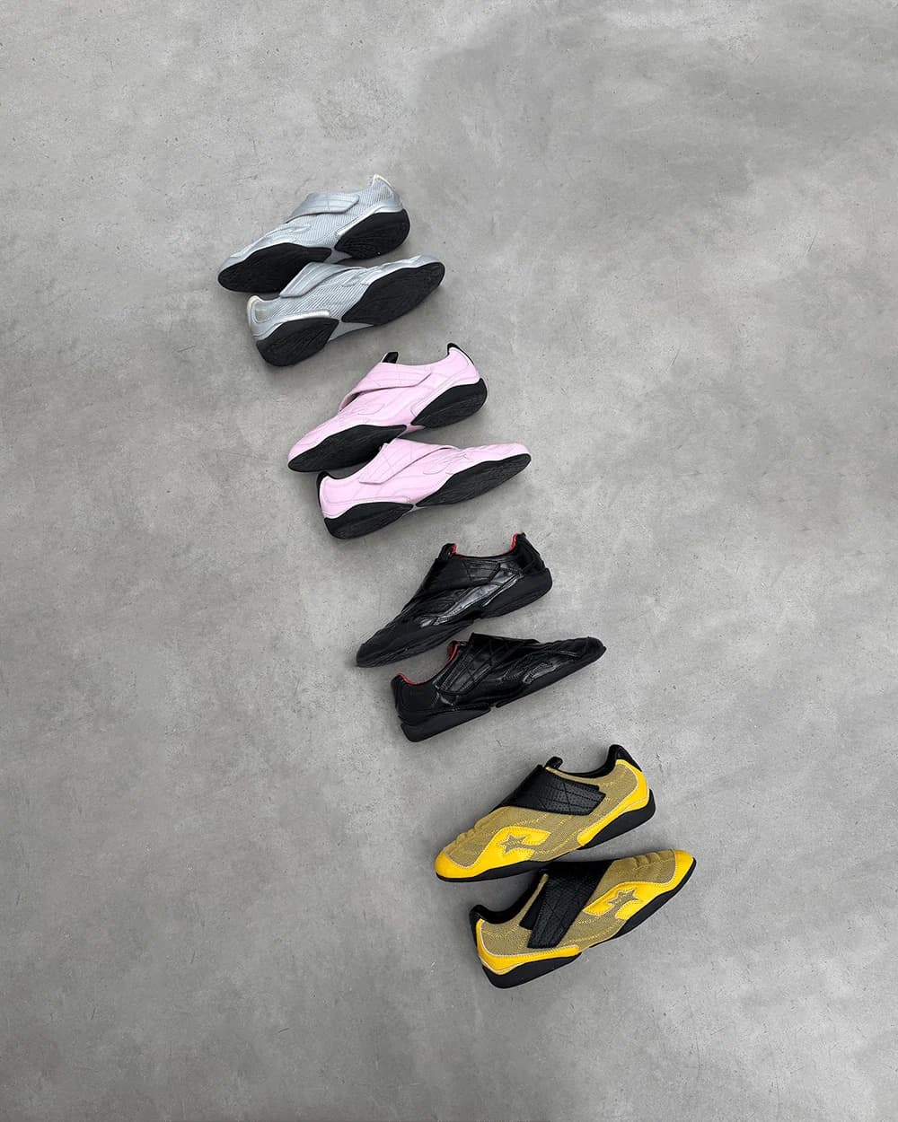 COLD HOOK SNEAKER YELLOW 9