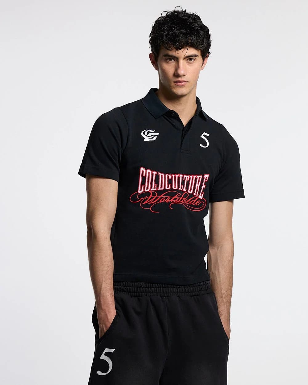 NIA SET POLO BLACK 7