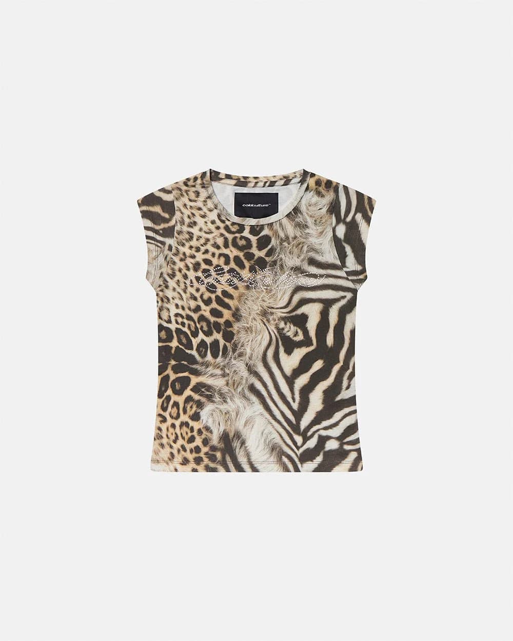 Bling Baby Tee Leopard 2