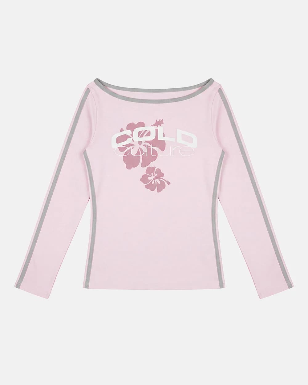 LUSH LONGSLEEVE TEE BABY PINK by COLD CULTURE