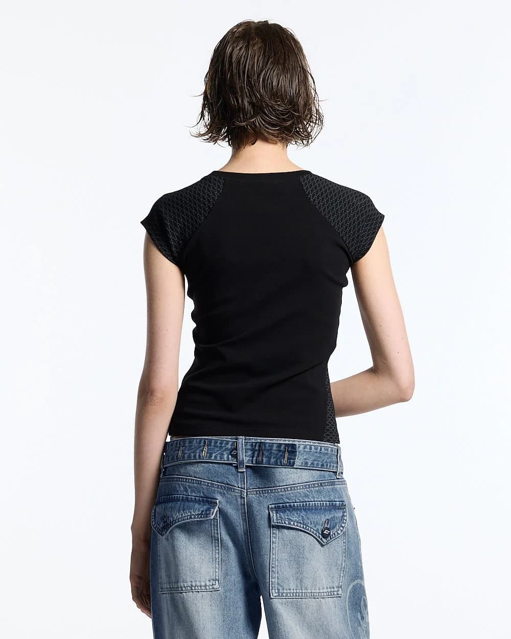 PRETTY BABY TEE BLACK 4