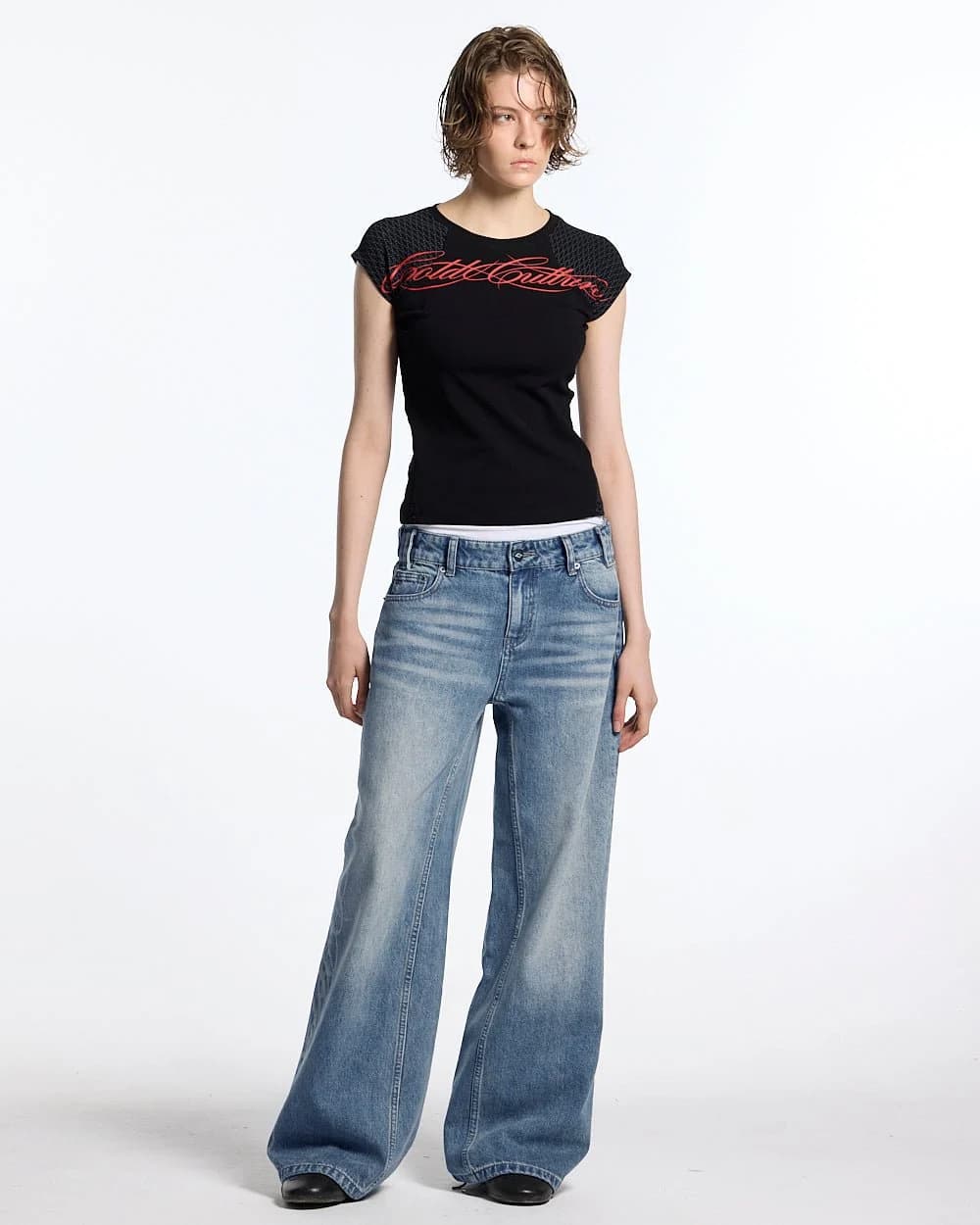PRETTY BABY TEE BLACK 5