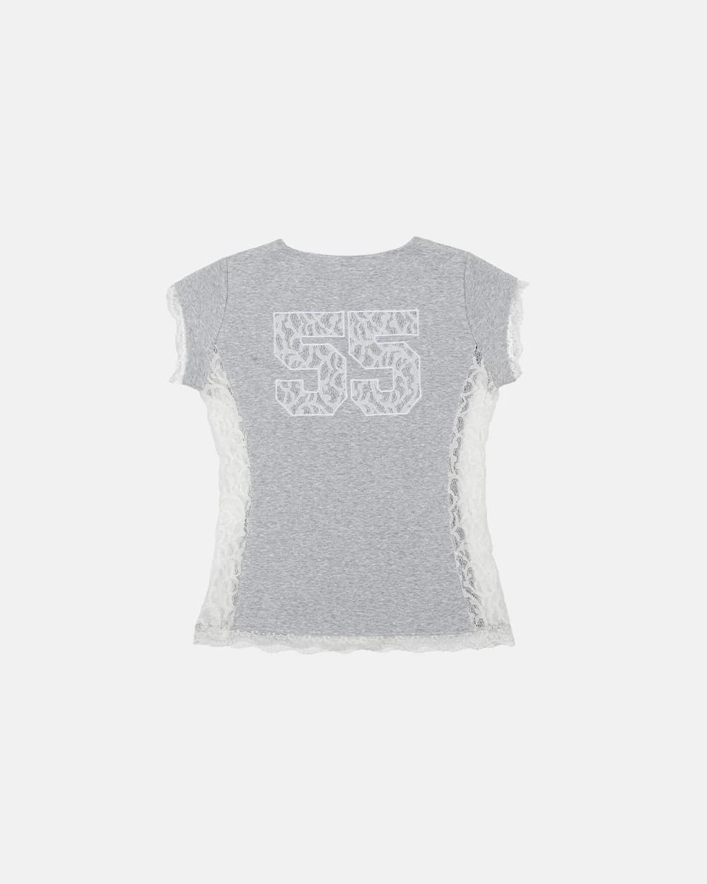 CLUB BABY TEE HEATHER GREY 4
