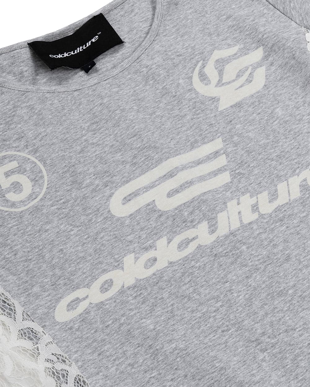 CLUB BABY TEE HEATHER GREY 5