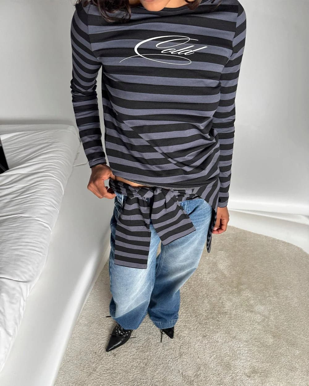 MOONLINE LONGSLEEVE TOP GREY 7