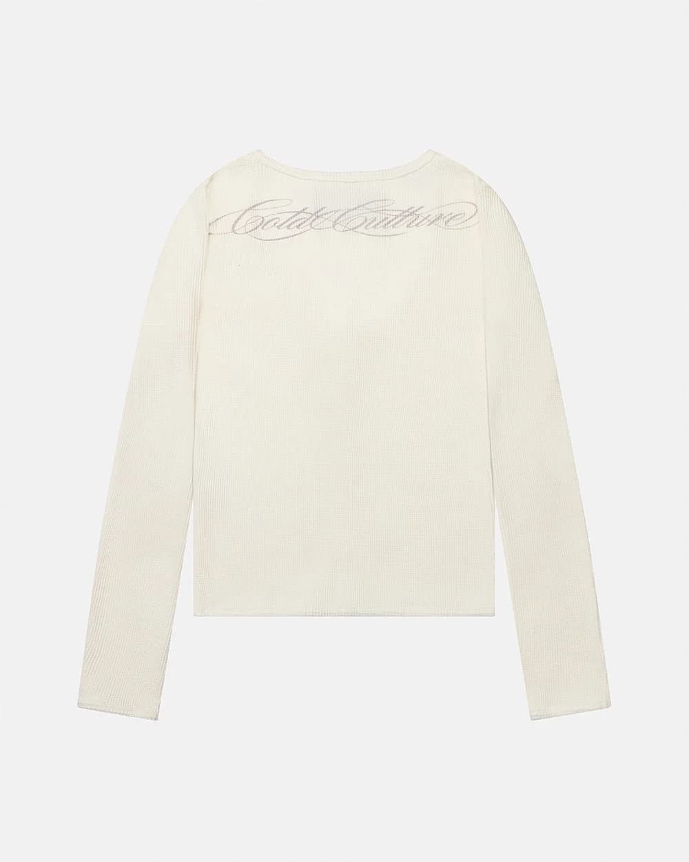 PERFECT LONGSLEEVE TOP OFF WHITE 2