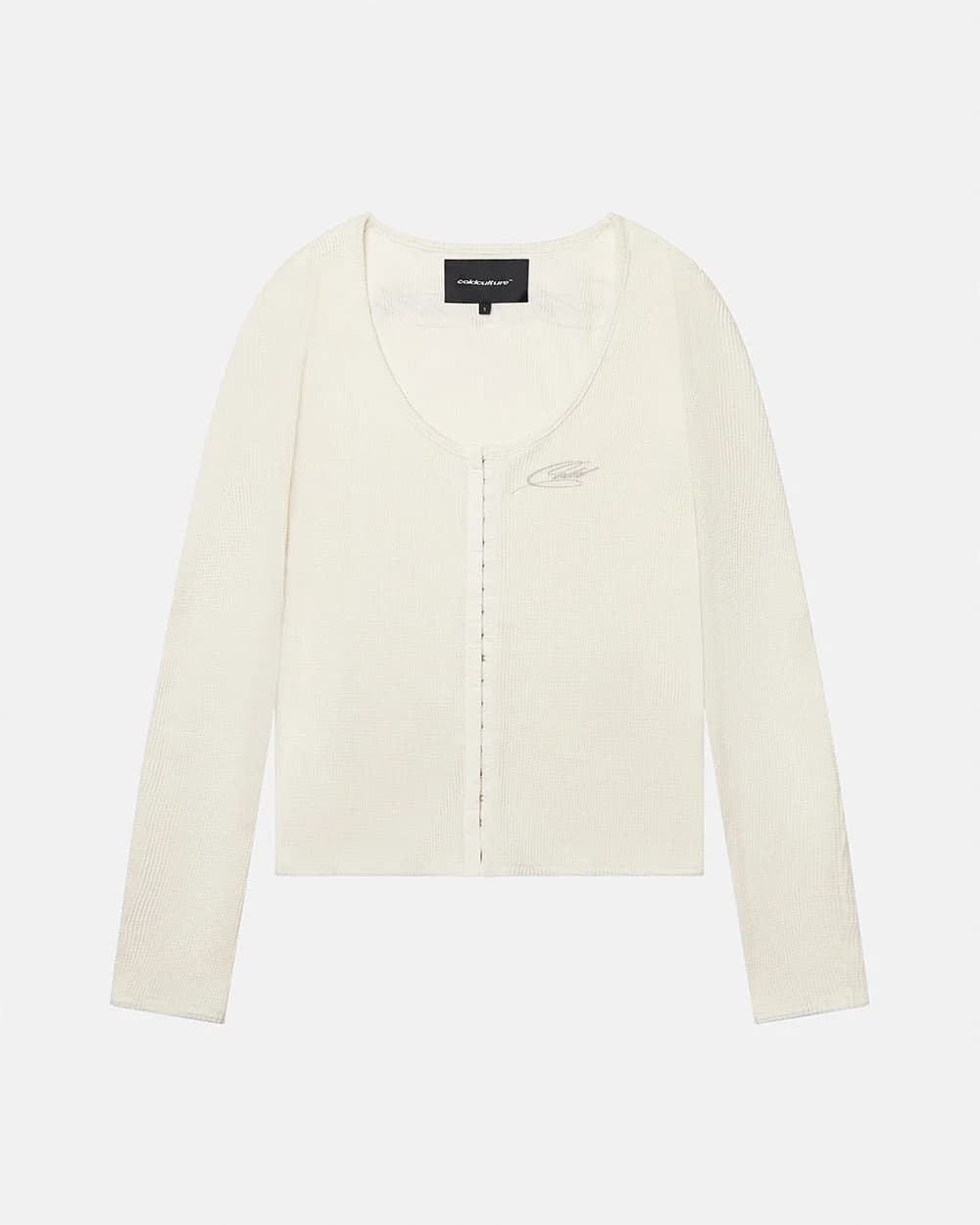 PERFECT LONGSLEEVE TOP OFF WHITE 4