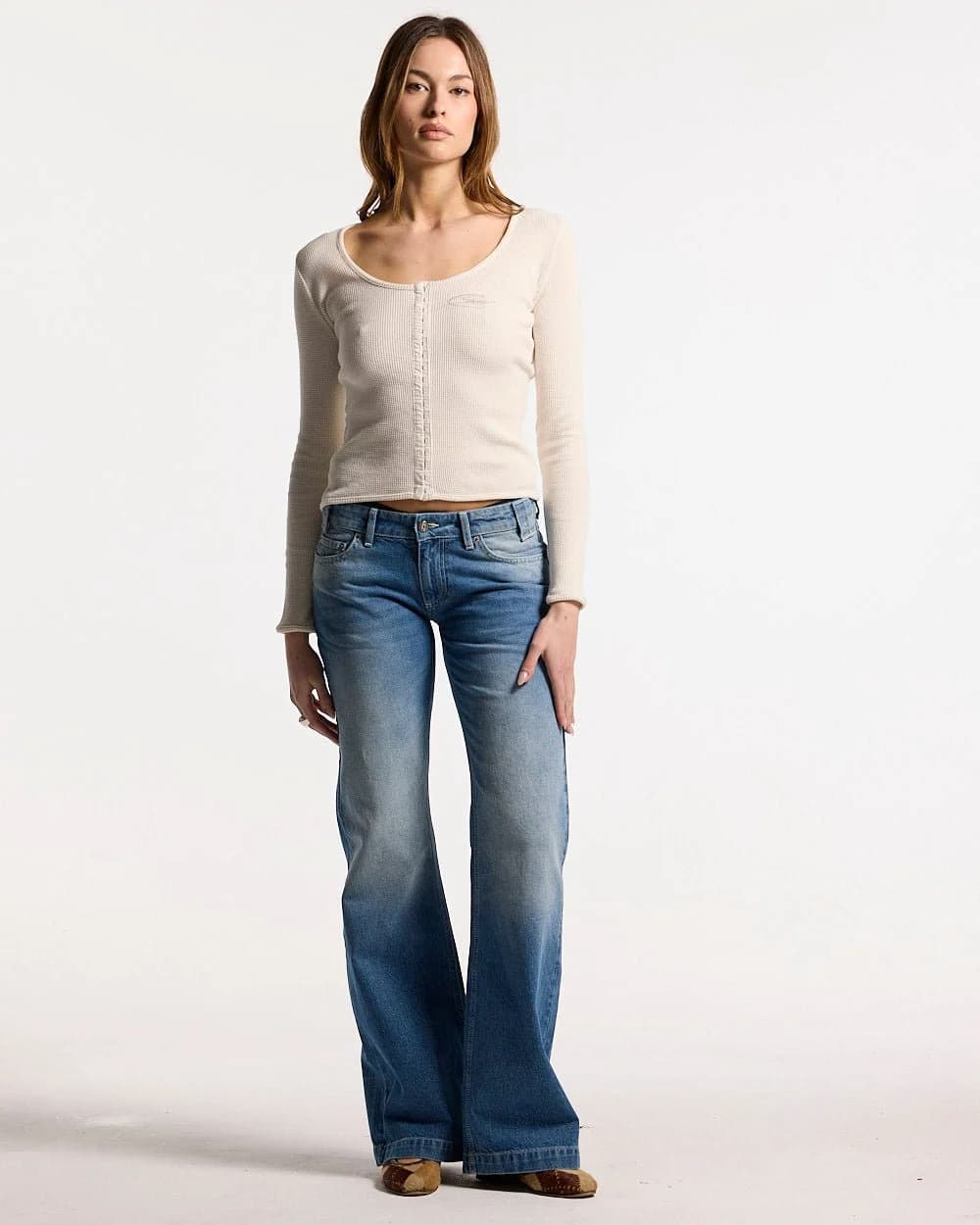 PERFECT LONGSLEEVE TOP OFF WHITE 6