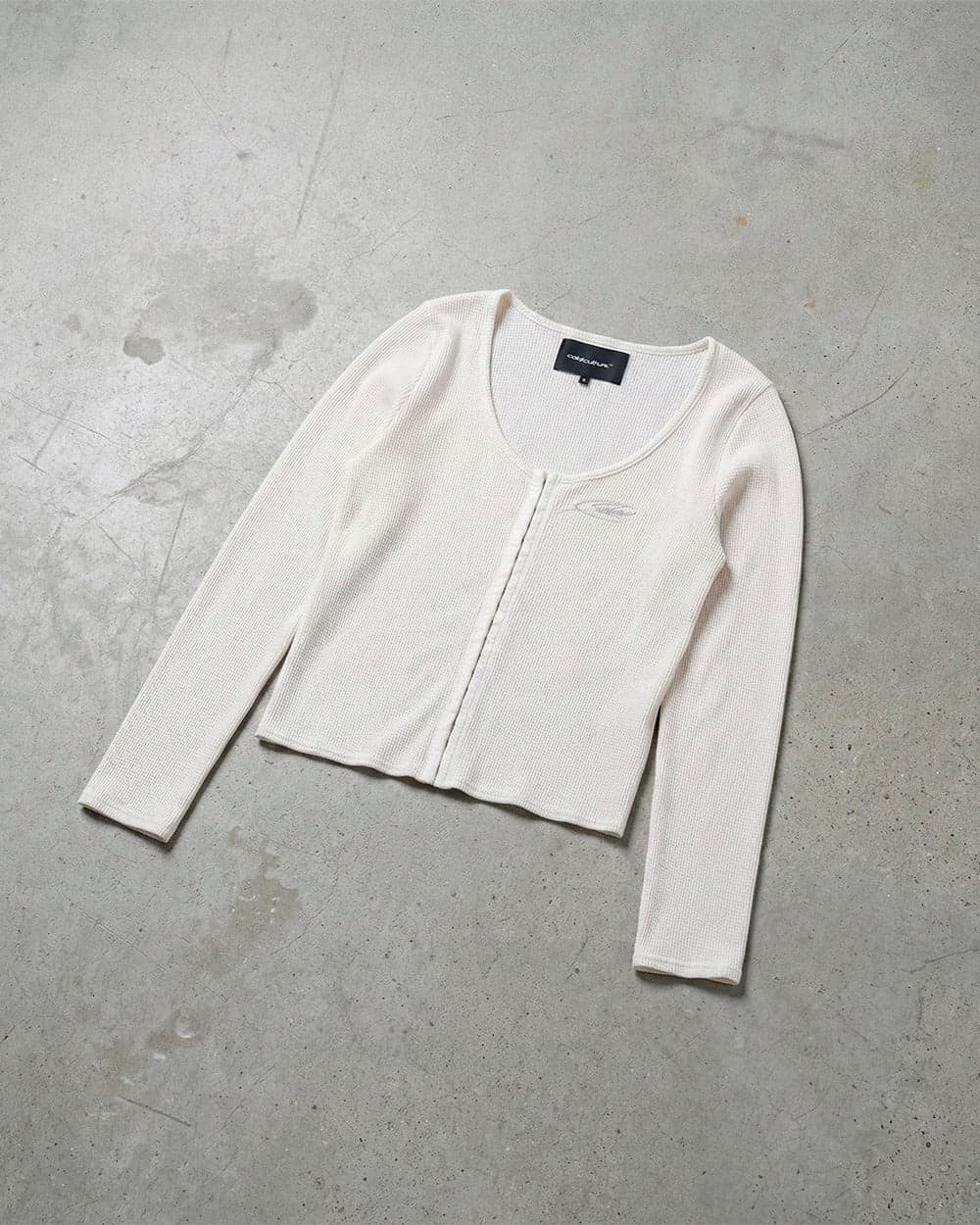PERFECT LONGSLEEVE TOP OFF WHITE 9