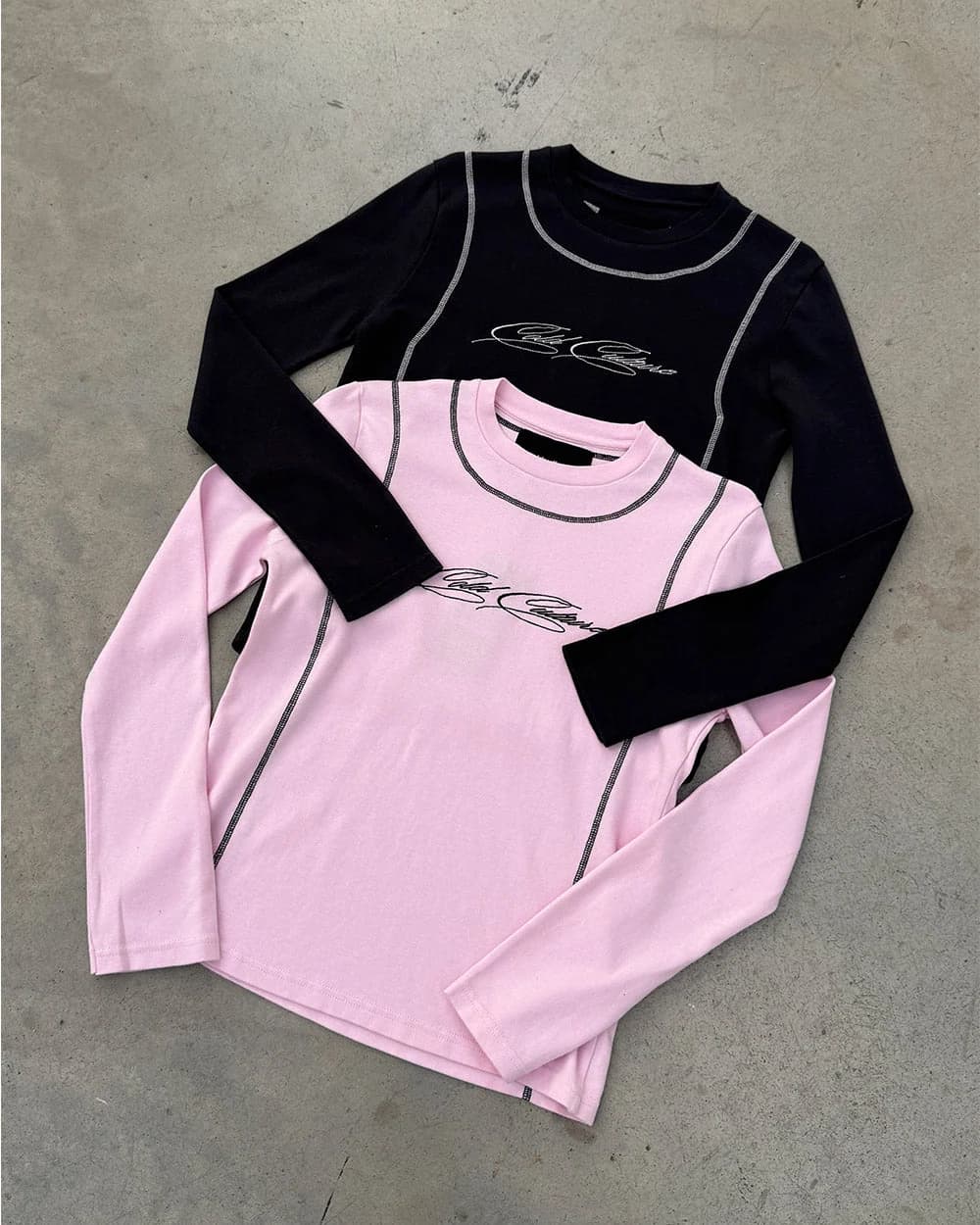 SURVIVOR LONGSLEEVE PINK by COLD CULTURE