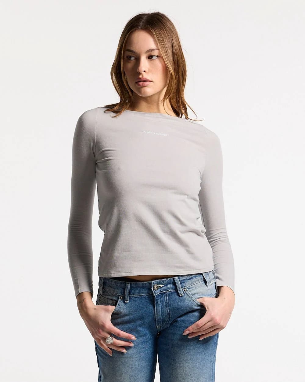 ESSENTIAL LONGSLEEVE TEE GREY by COLD CULTURE
