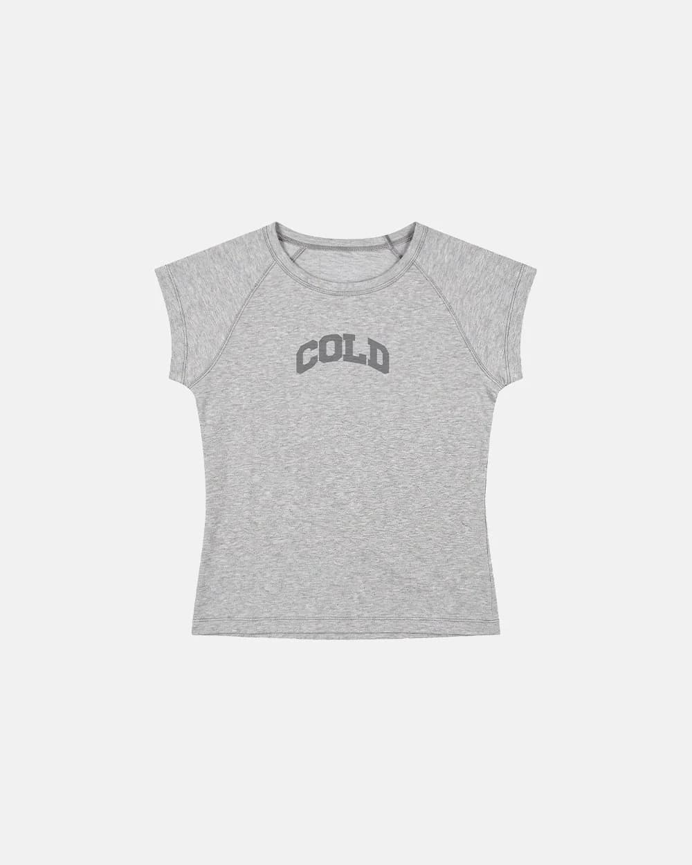 LITTLE BABY TEE HEATHER GREY 2