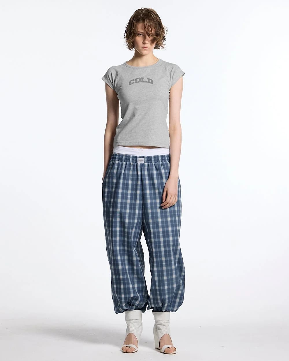 LITTLE BABY TEE HEATHER GREY 5