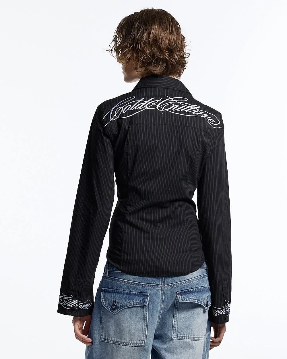 SCRIPT WORLDWIDE SHIRT DARK GREY 3