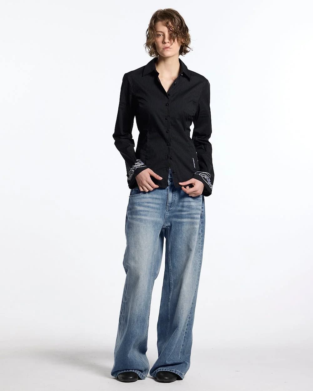 SCRIPT WORLDWIDE SHIRT DARK GREY 5