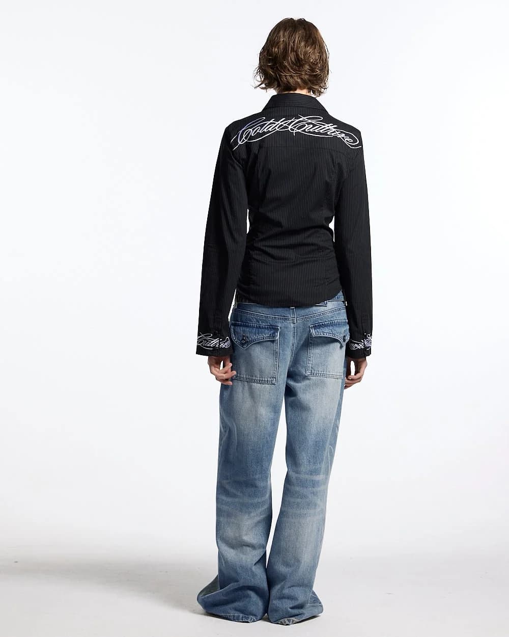 SCRIPT WORLDWIDE SHIRT DARK GREY 7