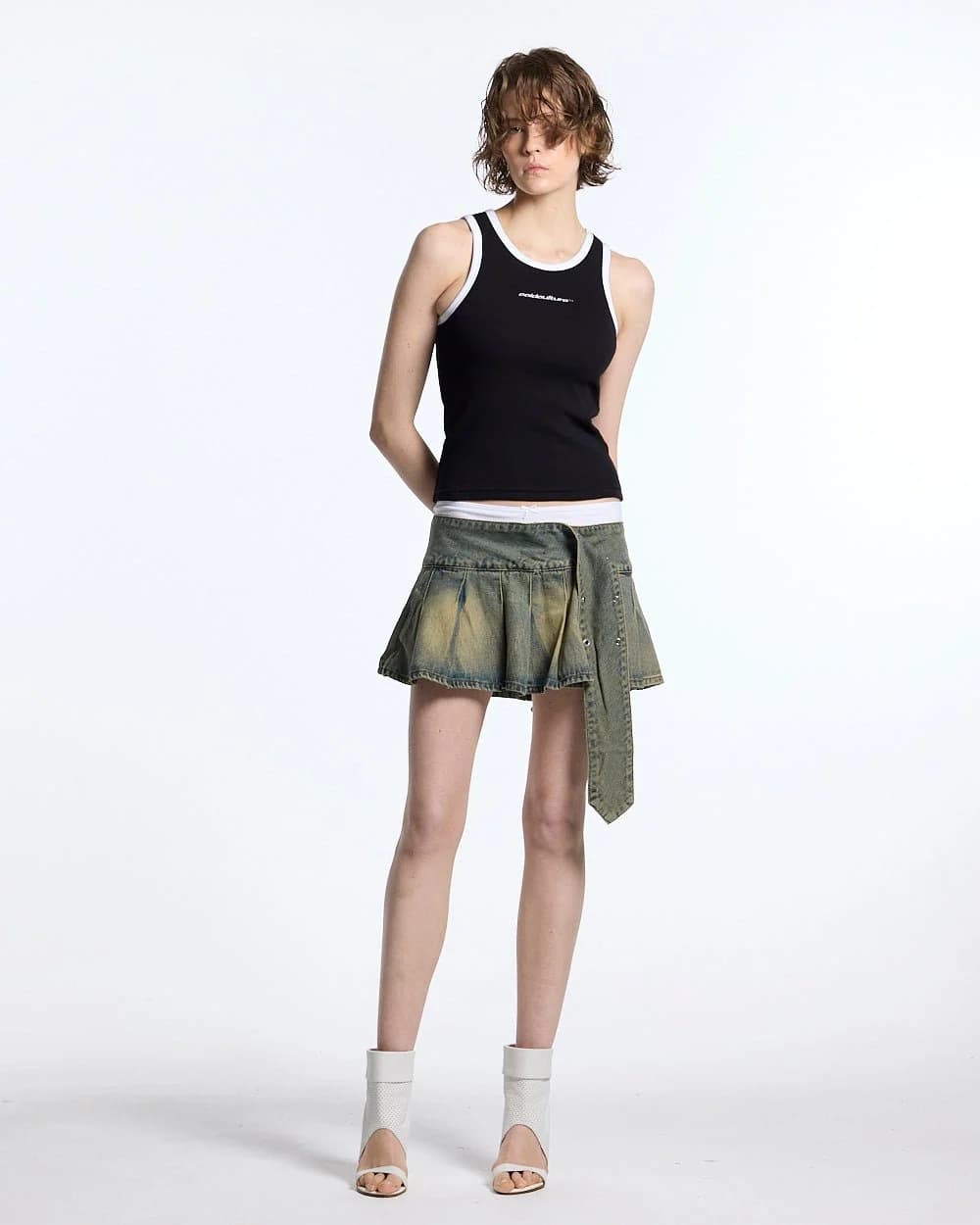 CUTE TANK TOP BLACK 5